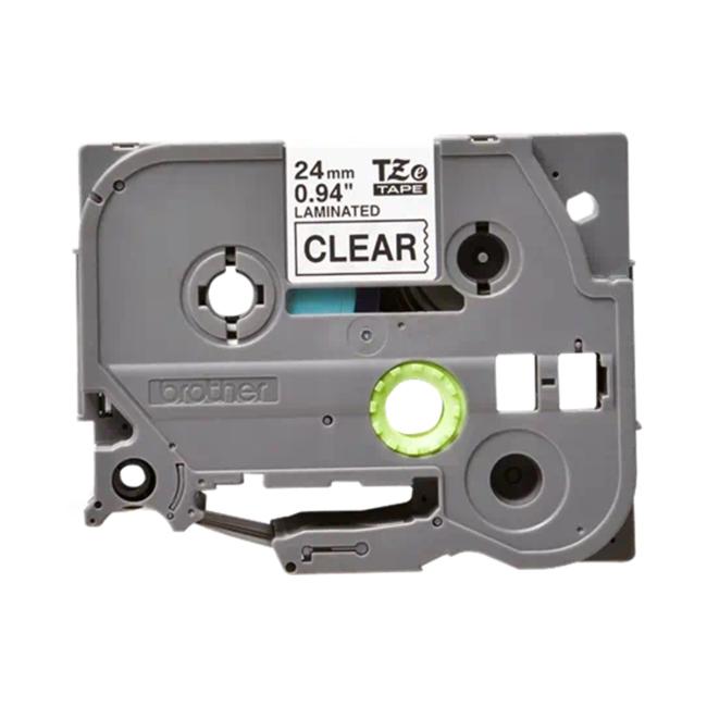 [BR151200] Brother TZe-151 Klebeband 24 mm transparent/schwarz