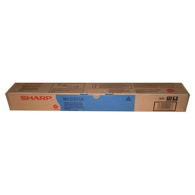Toner Sharp MX-23GTCA für MX-2010U/2310U/2614N/3111N/3111U/3114N Cyan (10.000 Seiten)