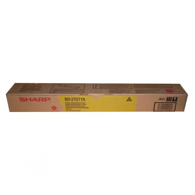 Toner Sharp MX-23GTYA für MX-2010U/2310U/2614N/3111N/3111U/3114N gelb (10.000 Seiten)