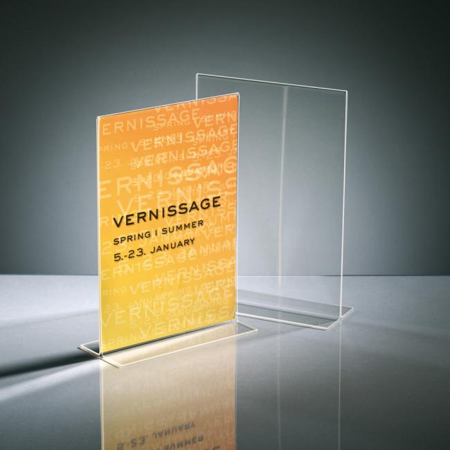 Präsentationsständer SIGEL A5 vertikal