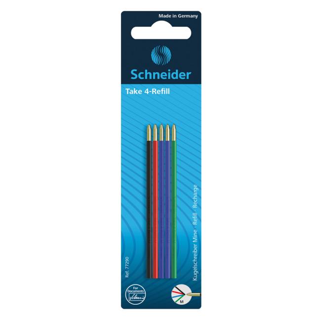 Take 4 Kugelschreiberminen-Nachfüllset