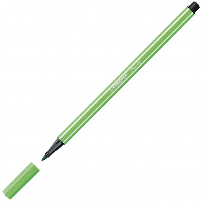 [ST006843] STABILO Stift 68, Filzstift, Blattgrün