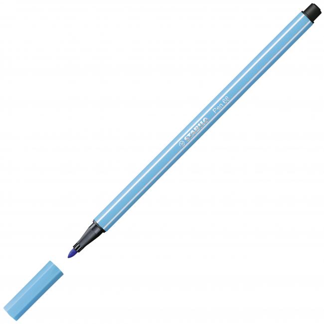 STABILO Stift 68 Marker, Cyanblau