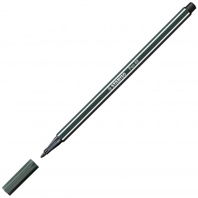 [ST006863] STABILO Stift 68 Marker, Naturgrün
