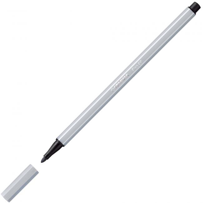 STABILO Stift 68 Marker hellgrau