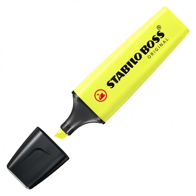 STABILO BOSS ORIGINAL Textmarker gelb