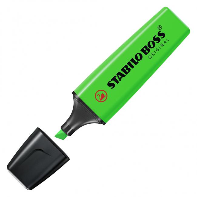 [ST007033] STABILO BOSS ORIGINAL Textmarker grün