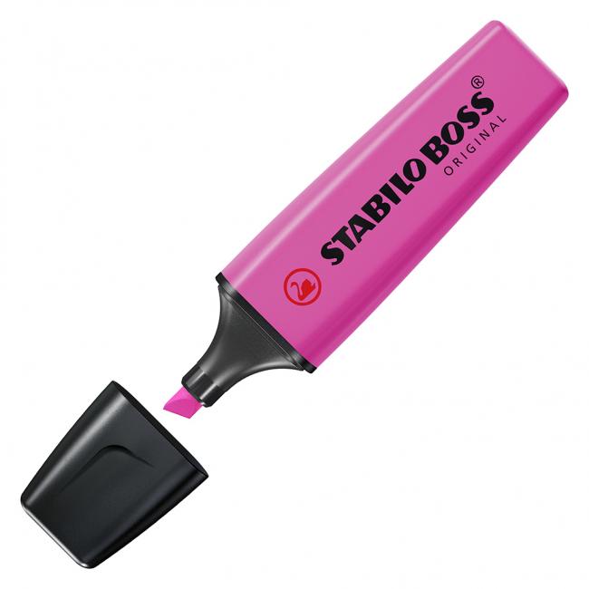 STABILO BOSS ORIGINAL Textmarker hellviolett