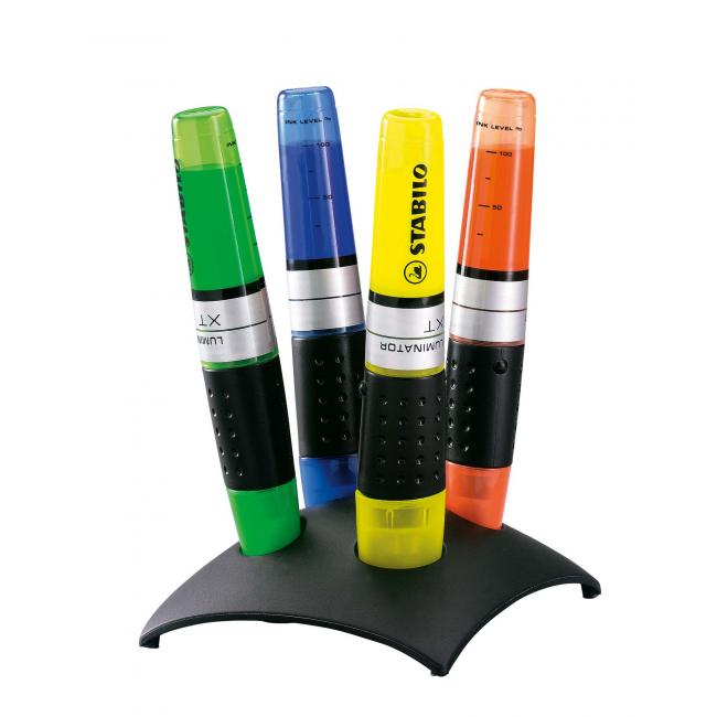 [ST007104] STABILO LUMINATOR 4S Textmarker-Set