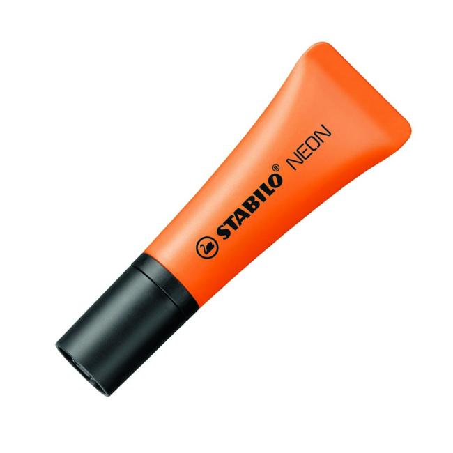 Textmarker STABILO NEON orange