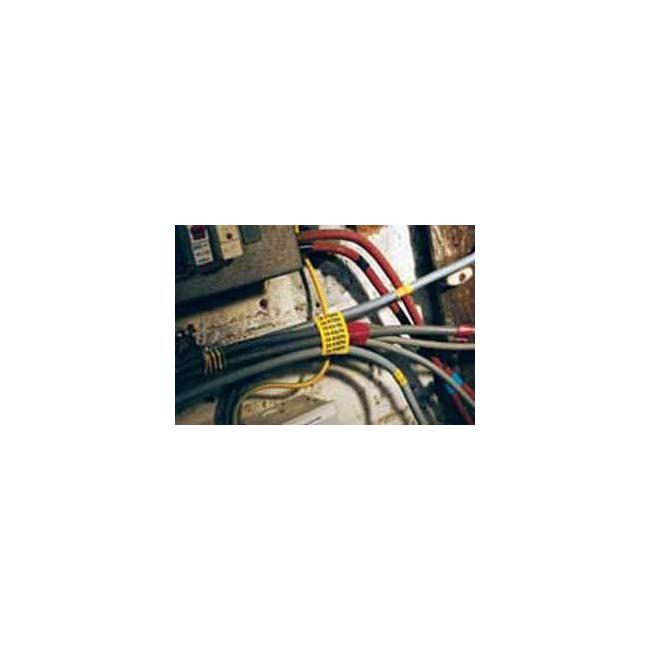 Brother TZ-FX251 selbstklebendes Klebeband 24 mm weiß/schwarz