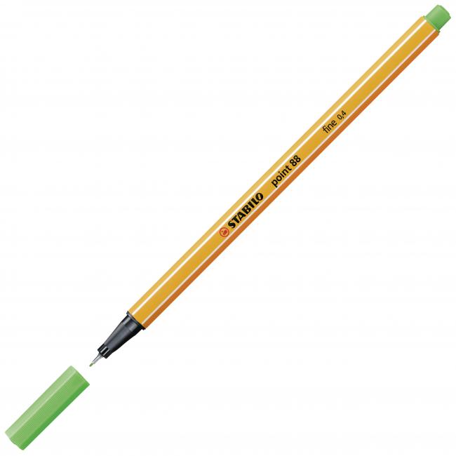 [ST008843] Liner STABILO Point 88 Blattgrün