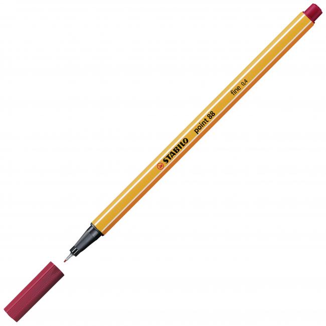 [ST008850] Liner STABILO Point 88 dunkelrot