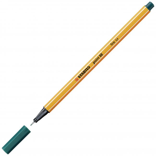 [ST008853] STABILO Point 88 Liner, tannengrün