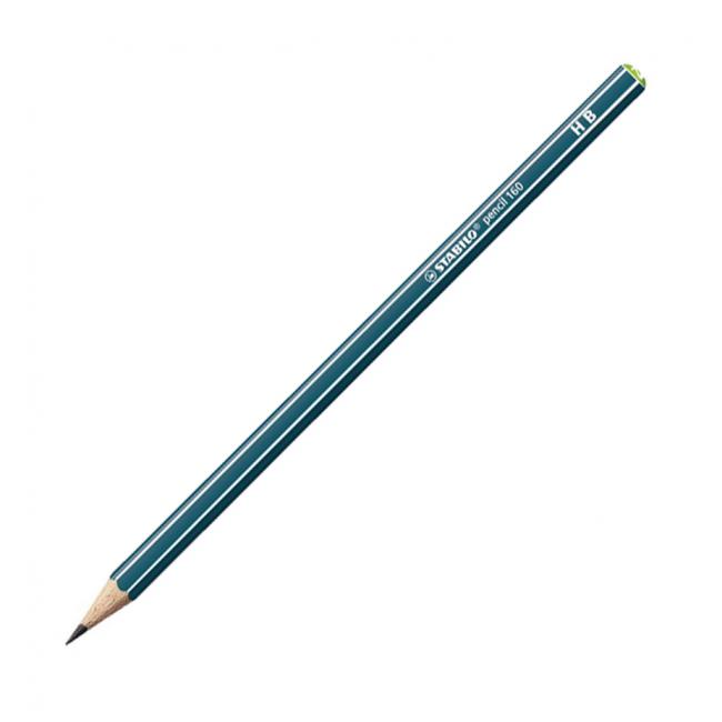 [ST016000] STABILO 160 HB Petroleumstift, 12 Stück
