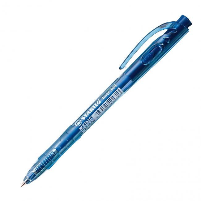 STABILO Liner 308 Kugelschreiber blau