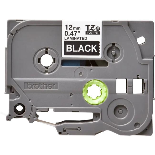 [BR335200] Brother TZe-335 12mm schwarz/weißes selbstklebendes Klebeband