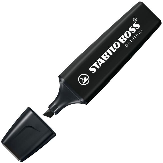 STABILO BOSS ORIGINAL Textmarker schwarz