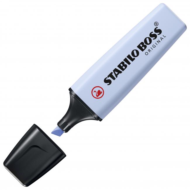 [ST070111] STABILO BOSS ORIGINAL Pastell-Textmarker, Pastell-Wolkeblau
