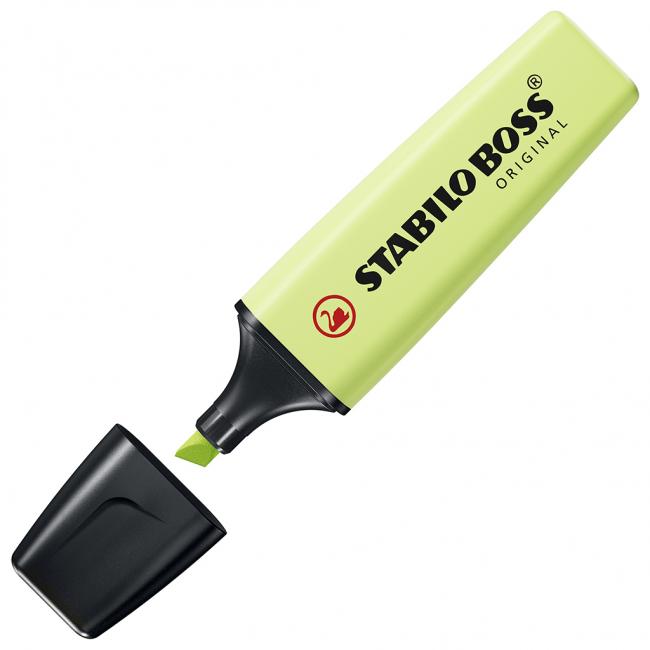 [ST070133] STABILO BOSS ORIGINAL Textmarker Pastellgrün