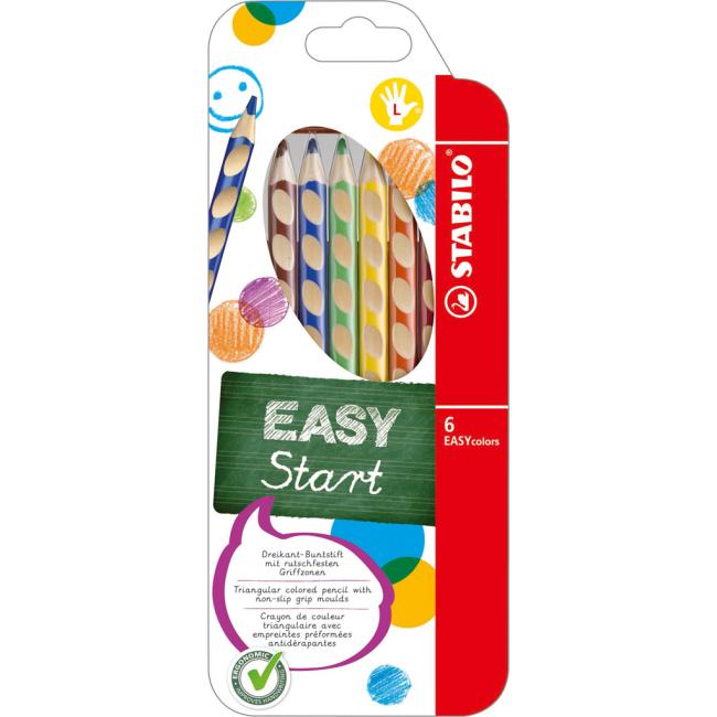 [ST331006] EASYcolors L Holzstifte, 6er-Set