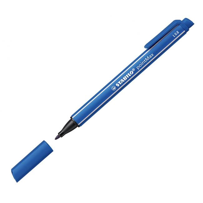 Stabilo pointMax blauer Liner