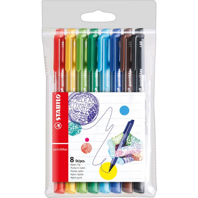 [ST488801] STABILO pointMax Marker-Set, 8 Stück