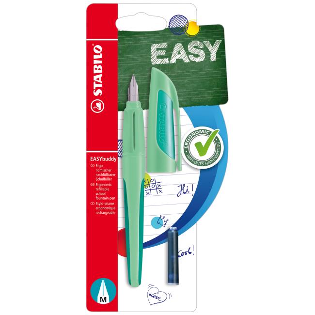 Stabilo Easybuddy Pastel M Füllfederhalter mint