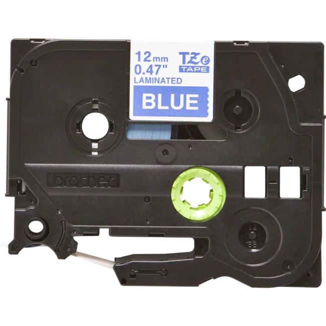 Brother TZe-535 12mm Blau/Weißes Etikettenband