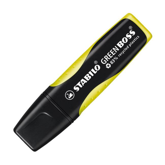 [ST607024] STABILO GREEN BOSS Textmarker gelb