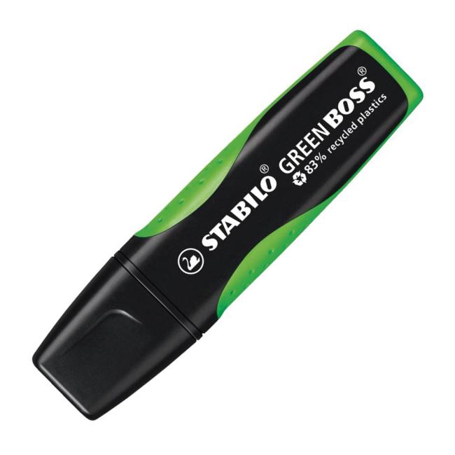 [ST607033] STABILO GREEN BOSS Textmarker grün