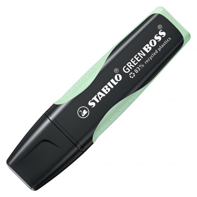 STABILO GREEN BOSS Pastell-Textmarker Pastellgrün