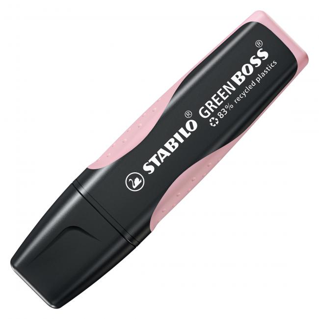 [ST607129] STABILO GREEN BOSS Pastell-Textmarker Pastellrosa