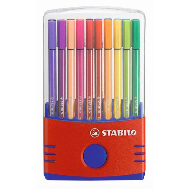 STABILO Stift 68/20S Farbpalette – Marker-Set