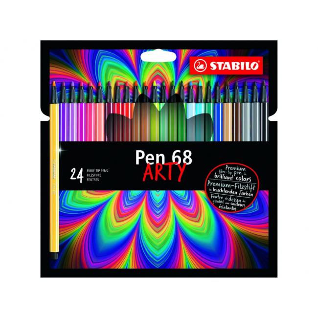 [ST682420] STABILO Pen 68/24S 'ARTY' Marker-Set
