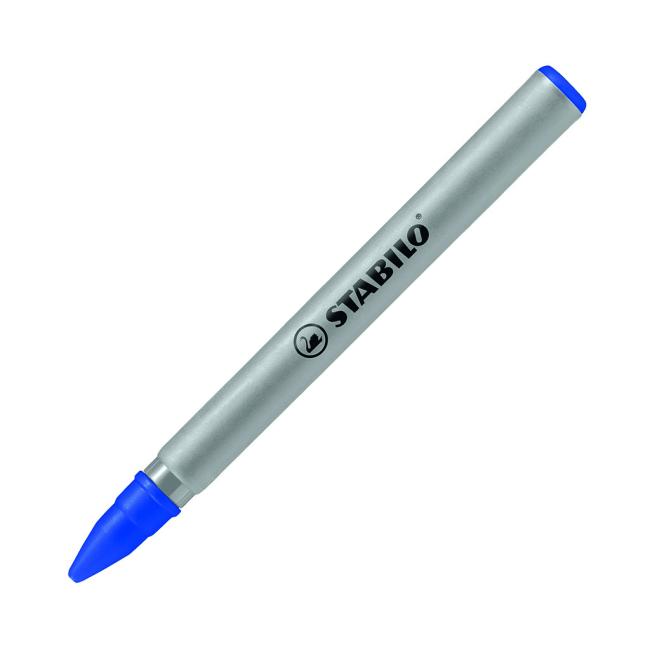 [ST687041] Stabilo Easy Original Fine Rollerball Mine blau, 3 Stück.