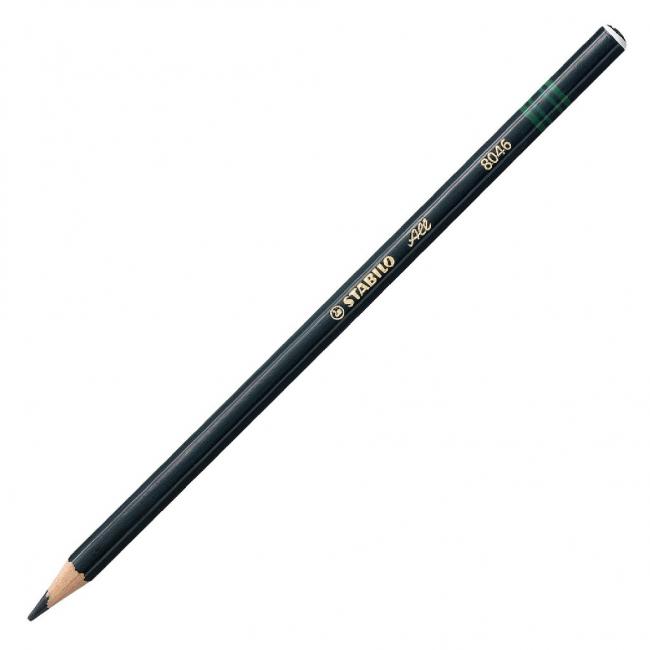 [ST804600] STABILO Buntstifte, schwarz, 12 Stück