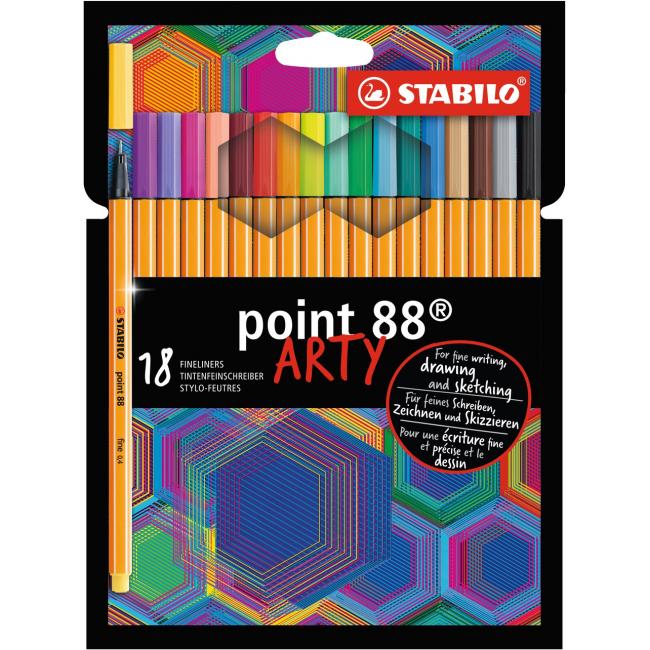 [ST881820] Liniensatz STABILO Punkt 88/18S 'ARTY'