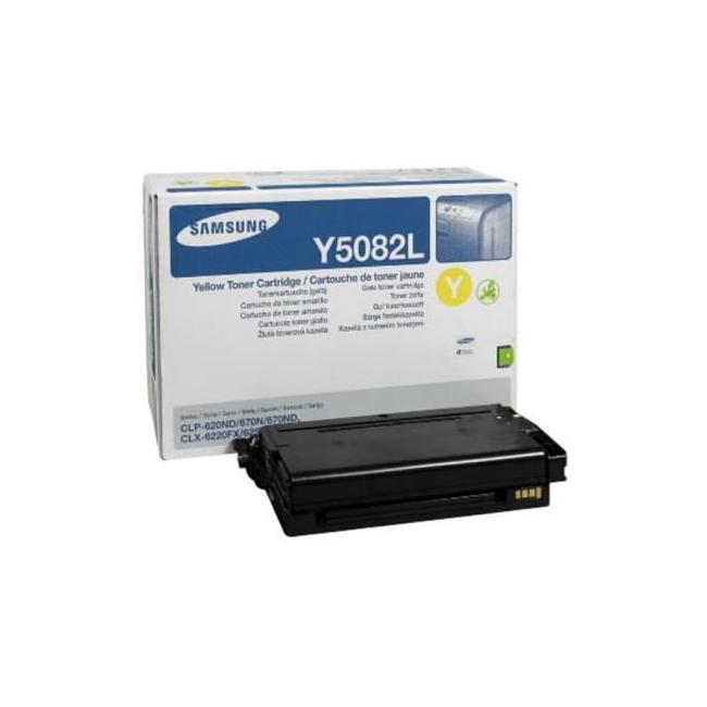 [SU011337] Samsung Toner CLT-Y5082L für CLP620/670/CLX 6220 gelb (4.000 Seiten)