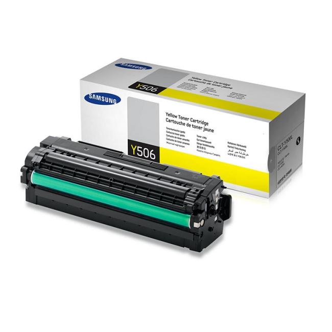 [SU019802] Samsung Toner CLT-Y506L für CLP680/CLX6260 gelb (3.500 Seiten)