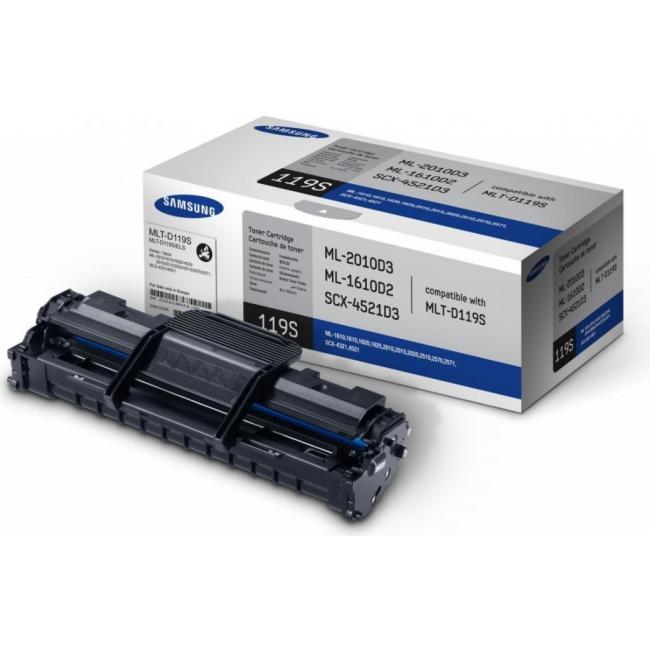 [SU026018] Samsung MLT-D119S Toner für ML1610/1615/2010/2015/2050/2510/SCX-4321 (2.000 Seiten)