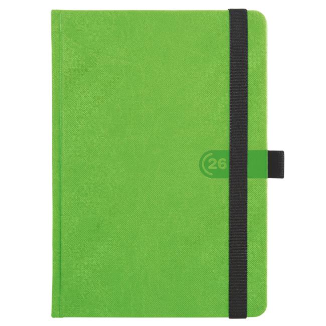 [TA5317] Trendiger Wochenkalender A5 14,8 x 21 cm grün 2026