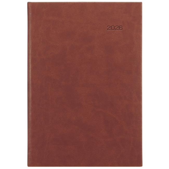 [TA5340] Viva Wochenkalender A5 14,8 x 21 cm braun 2026