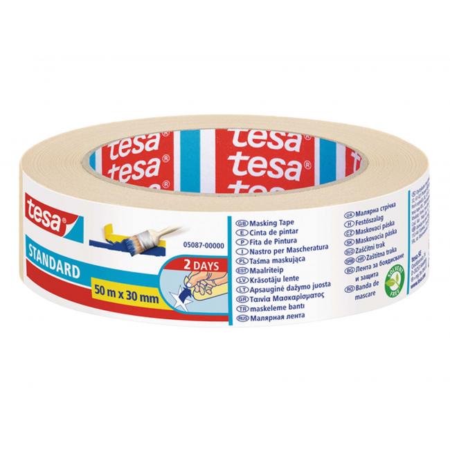 Kreppband TESA 30 mm x 50 m