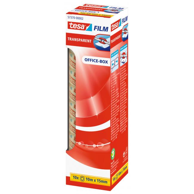 TESA Economy Klebeband, 15 mm x 10 m, 10 Stück.