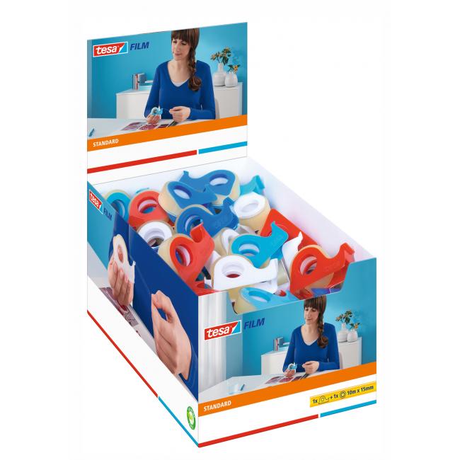 [TE057383] TESA-Klebeband 15 mm x 10 m mit Abroller
