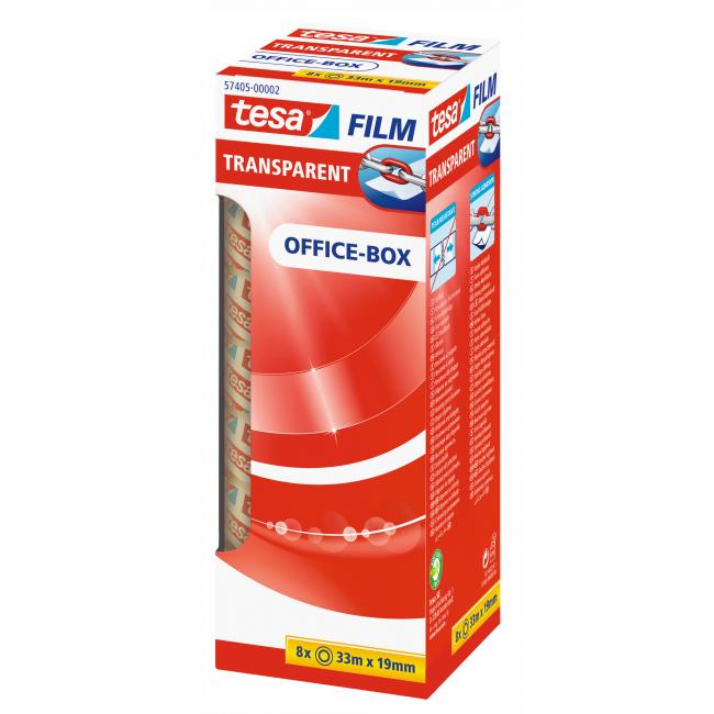 [TE057405] Klebeband TESA Economy 19 mm x 33 m, 8 Stück.