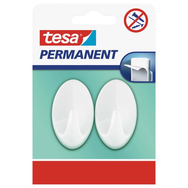 [TE066603] Tesa Kunststoffhaken, 2 Stück