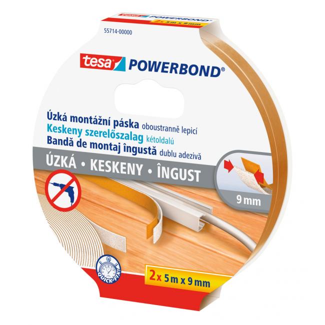 Tesa Powerbond Montageband 2x5mx9mm