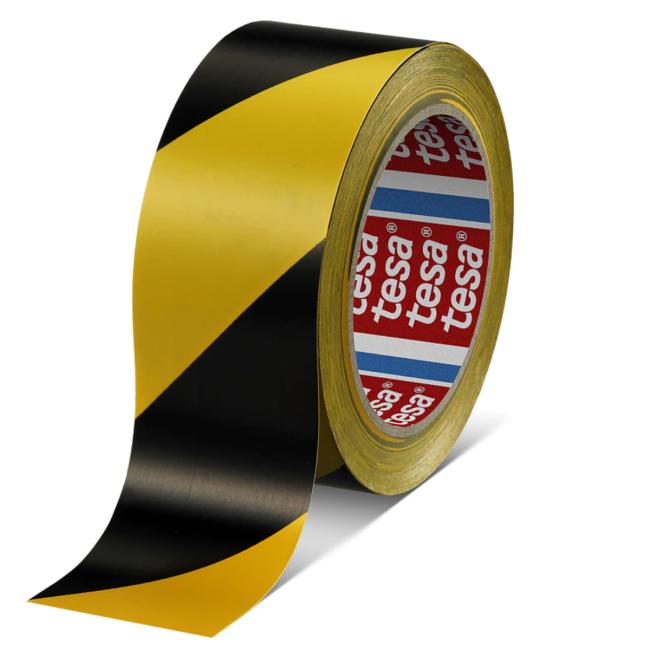 [TE607693] TESA-Markierungsband 50 mm x 33 m gelb-schwarz